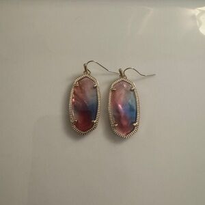 Kendra Scott Elle watercolor drop earrings